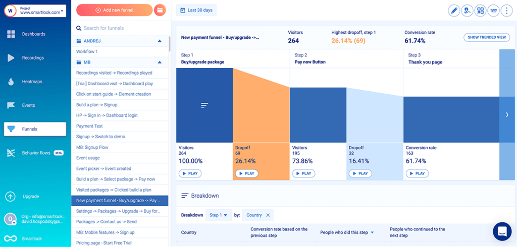 Products  Web Track