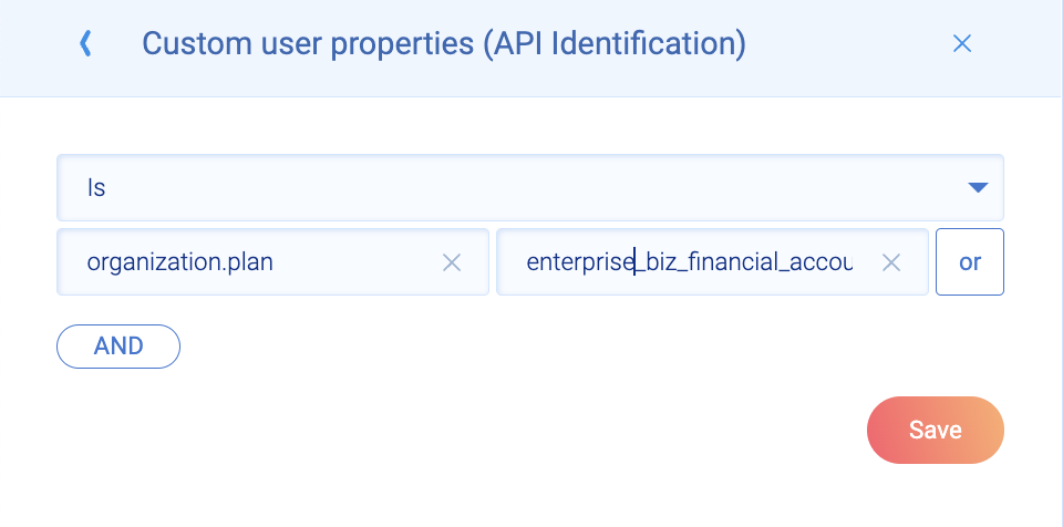 custom user property